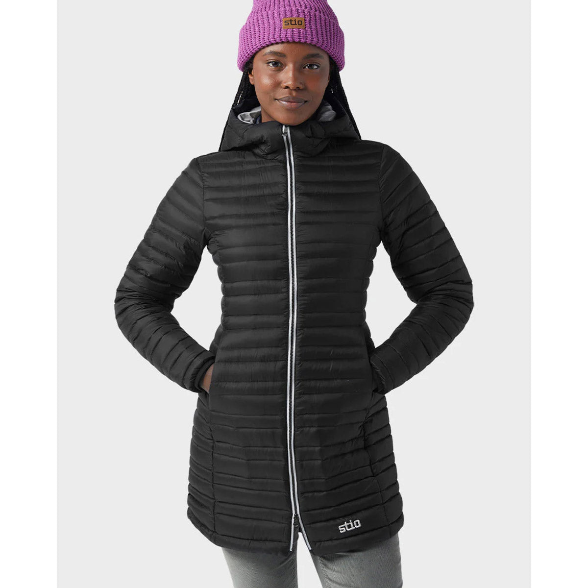 Stio Women's Pinion Down Parka Abyss