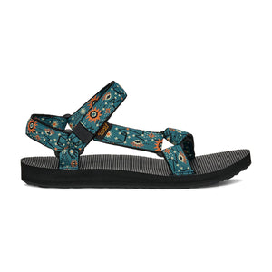 Teva Womens Original Universal Sandal Astronomy Blue Opal/Pale Lime Yellow