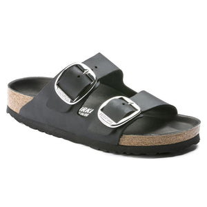 Birkenstock Arizona Big Buckle Oiled Leather - Narrow Black