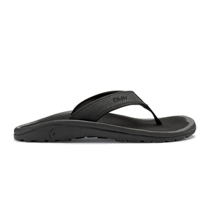 OluKai Mens Ohana Black/Black