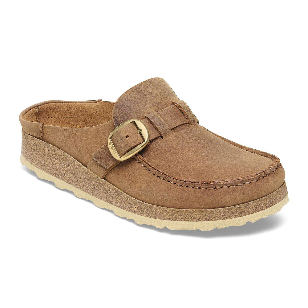 Birkenstock Buckley Oiled Leather - Narrow Cognac