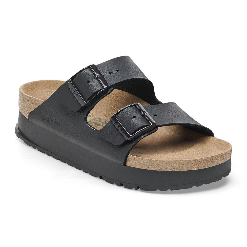 Birkenstock Arizona Flex Platform Vegan - Narrow Black