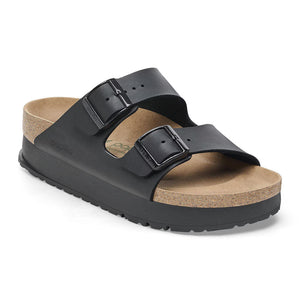 Birkenstock Arizona Flex Platform Vegan - Narrow Black