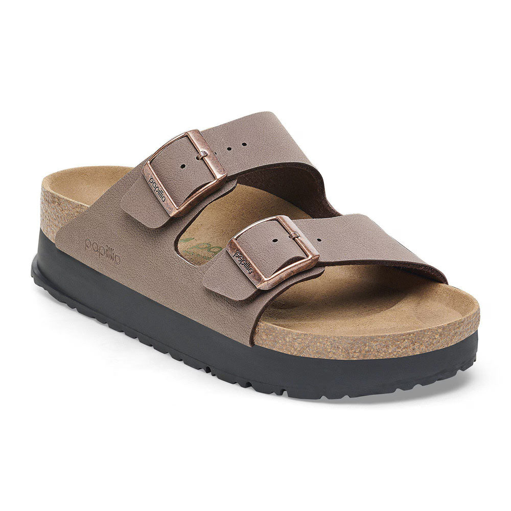 Birkenstock Arizona Flex Platform Vegan - Narrow Mocca
