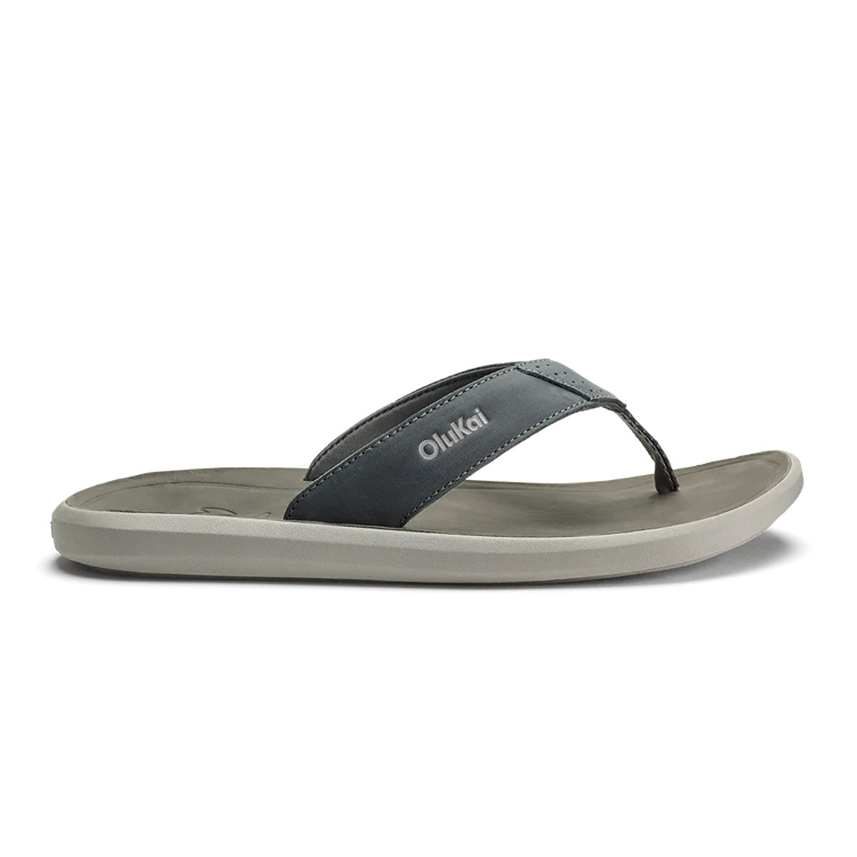 OluKai Mens Pili Rock/Ash