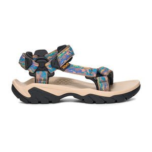 Teva Womens Terra Fi 5 Universal Hiking Sandal Tree Cover Neon Spring