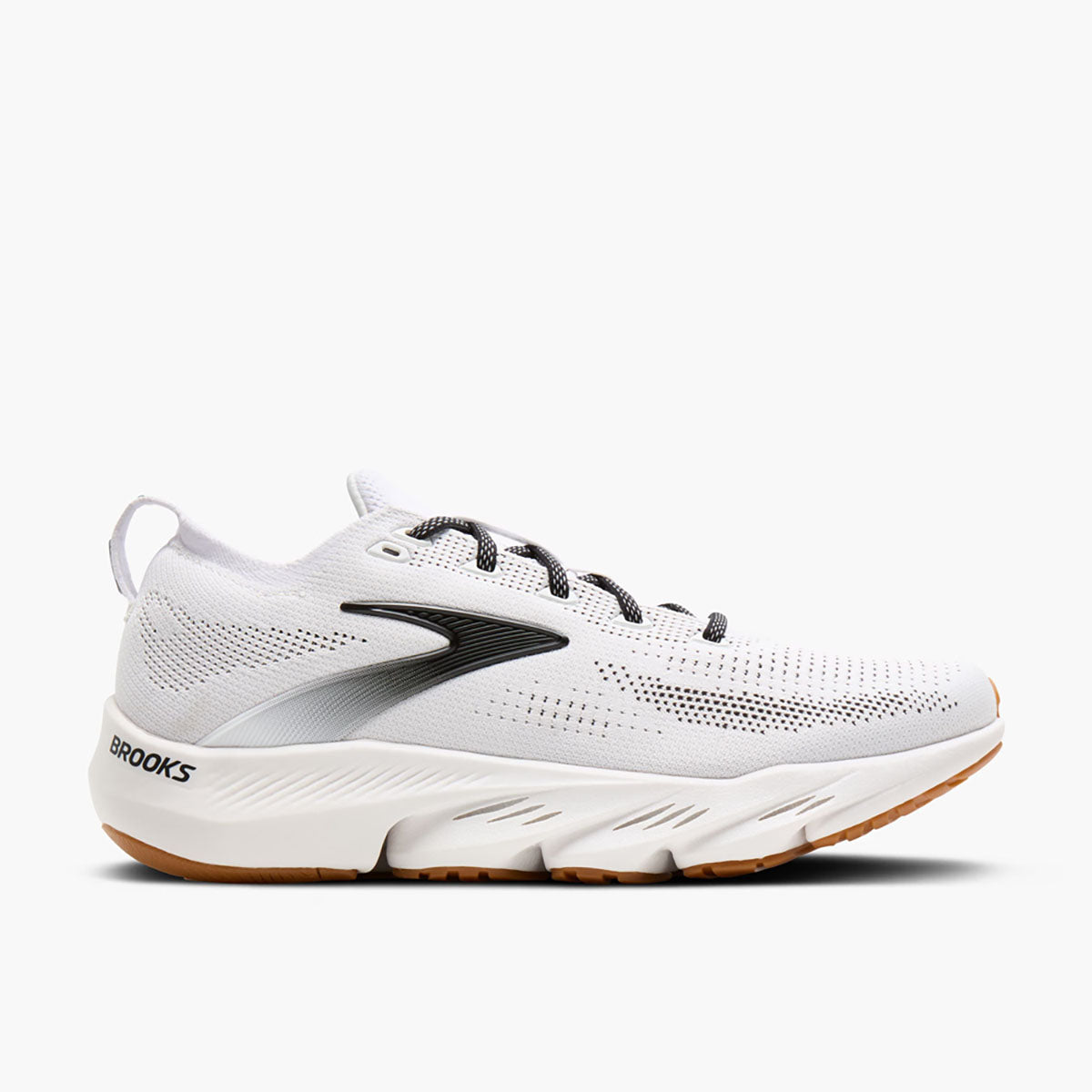 Brooks Mens Glycerin Flex White/Black/Gum