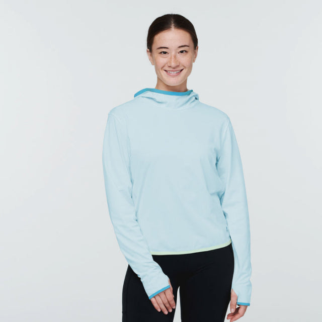 Cotopaxi Womens Sombra Sun Hoodie ICE Ice