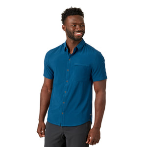 Cotopaxi Mens Cambio Button Up Shirt IND Indigo