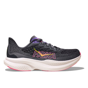 Hoka Womens Mach 6 Grey Skies / Charcoal Grey