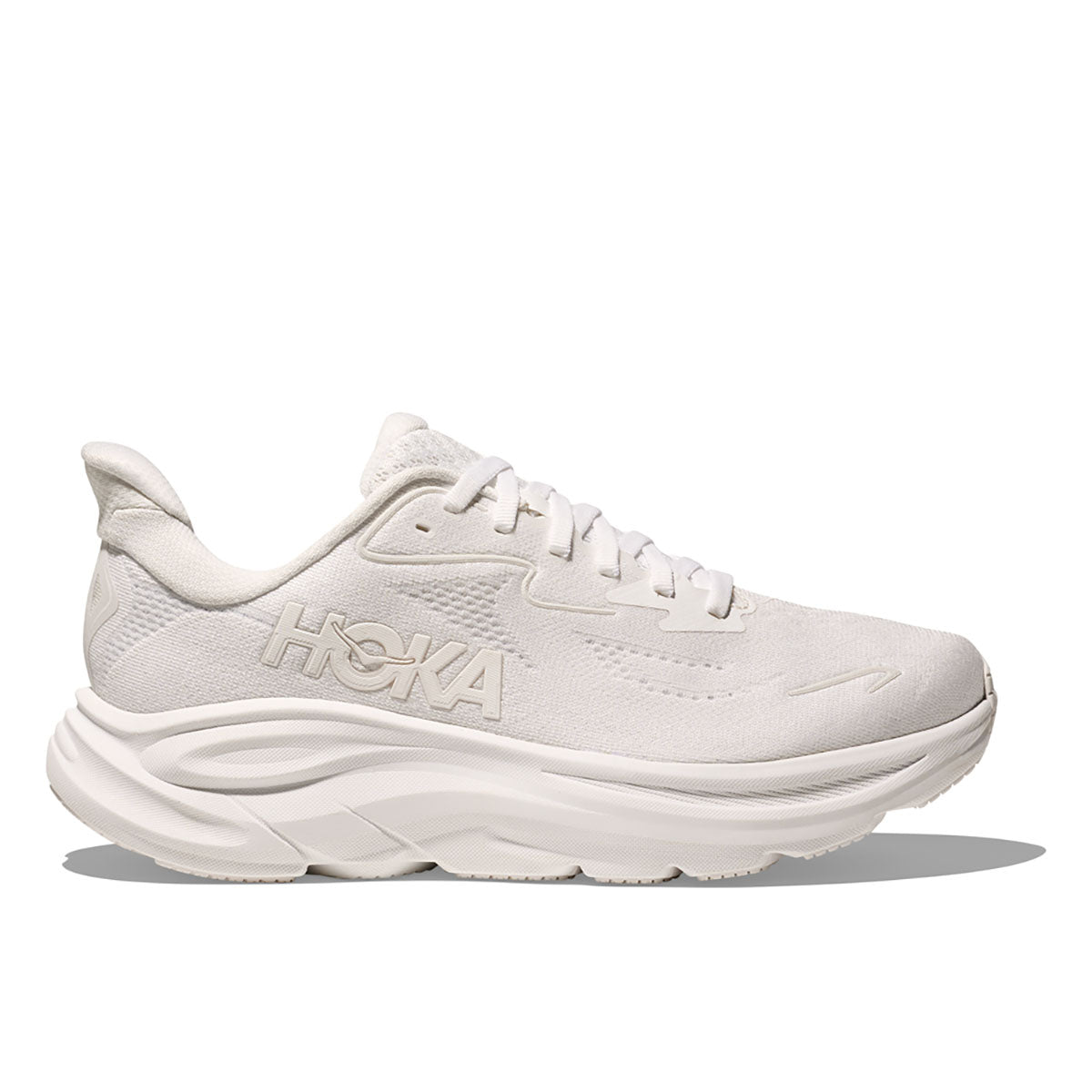 Hoka Womens Clifton 10 White / White