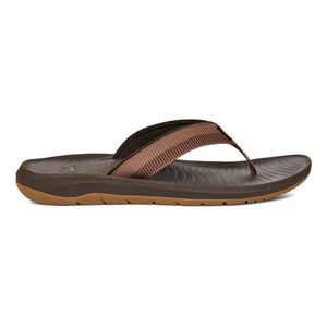 Teva Mens Hurricane Flip-Flop Archive Ladder Bison