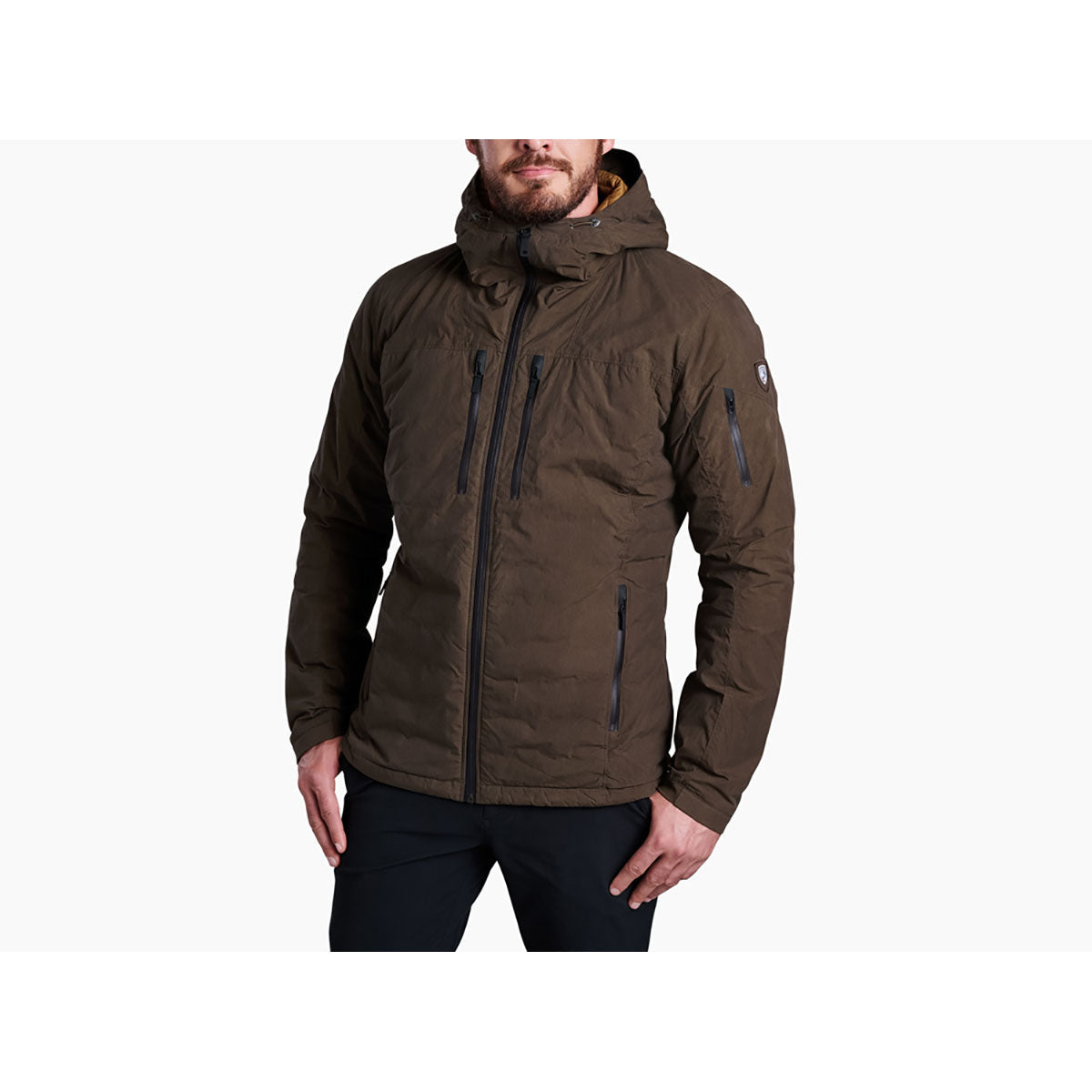 Kuhl Mens Wyldefire Hoody Turkish Coffee