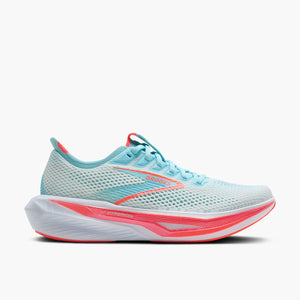 Brooks Womens Hyperion 3 White/Pink Clay/Atomizer