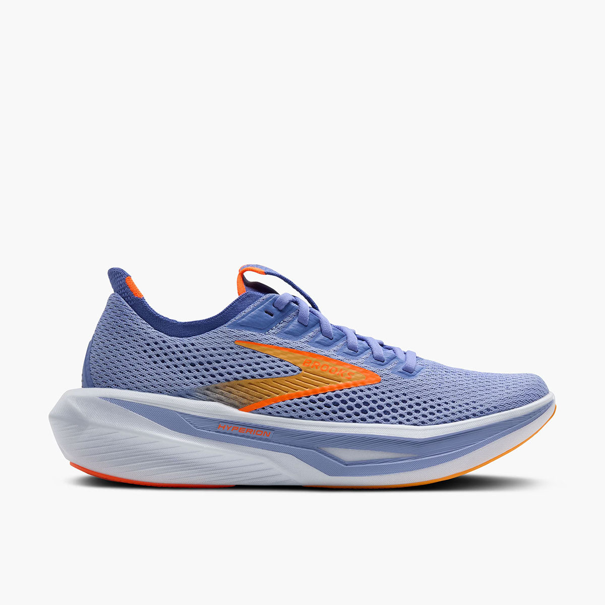 Brooks Womens Hyperion 3 Blue Heron/Orange/White