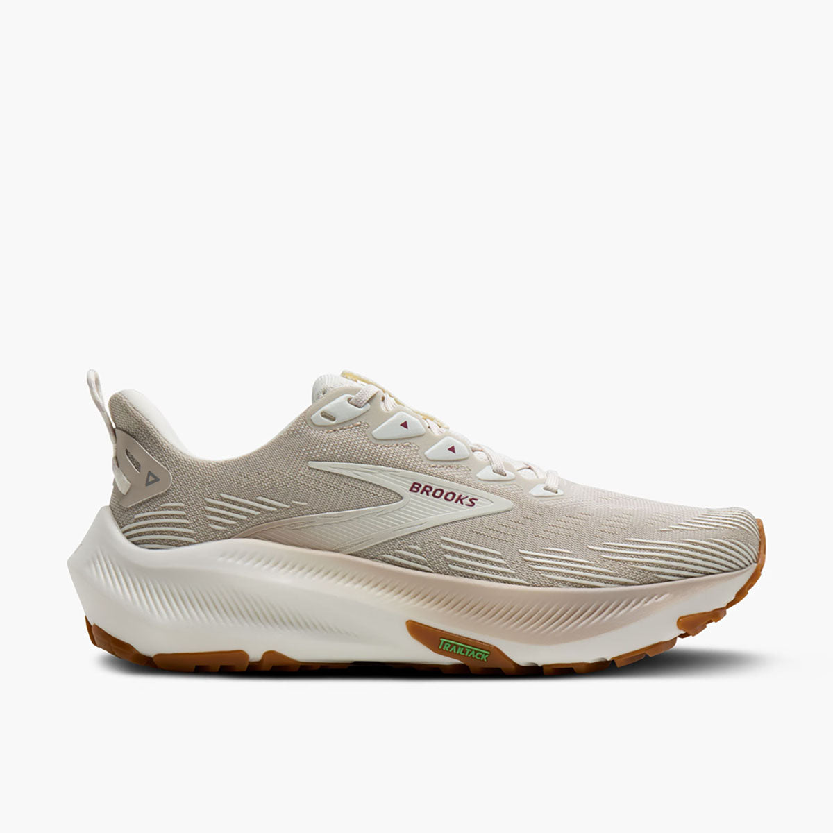Brooks Womens Ghost Trail Coconut/Chateau/Rose