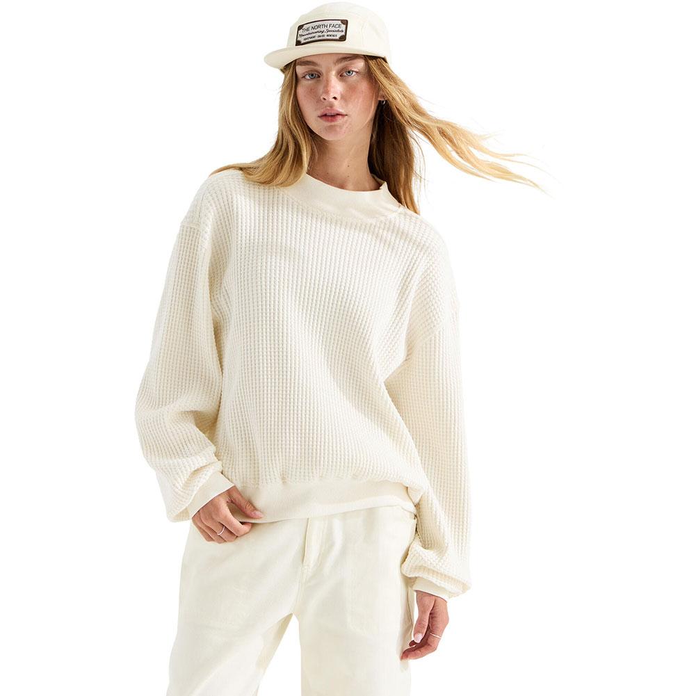 The North Face Womens Chabot 2.0 Mock-Neck White Dune
