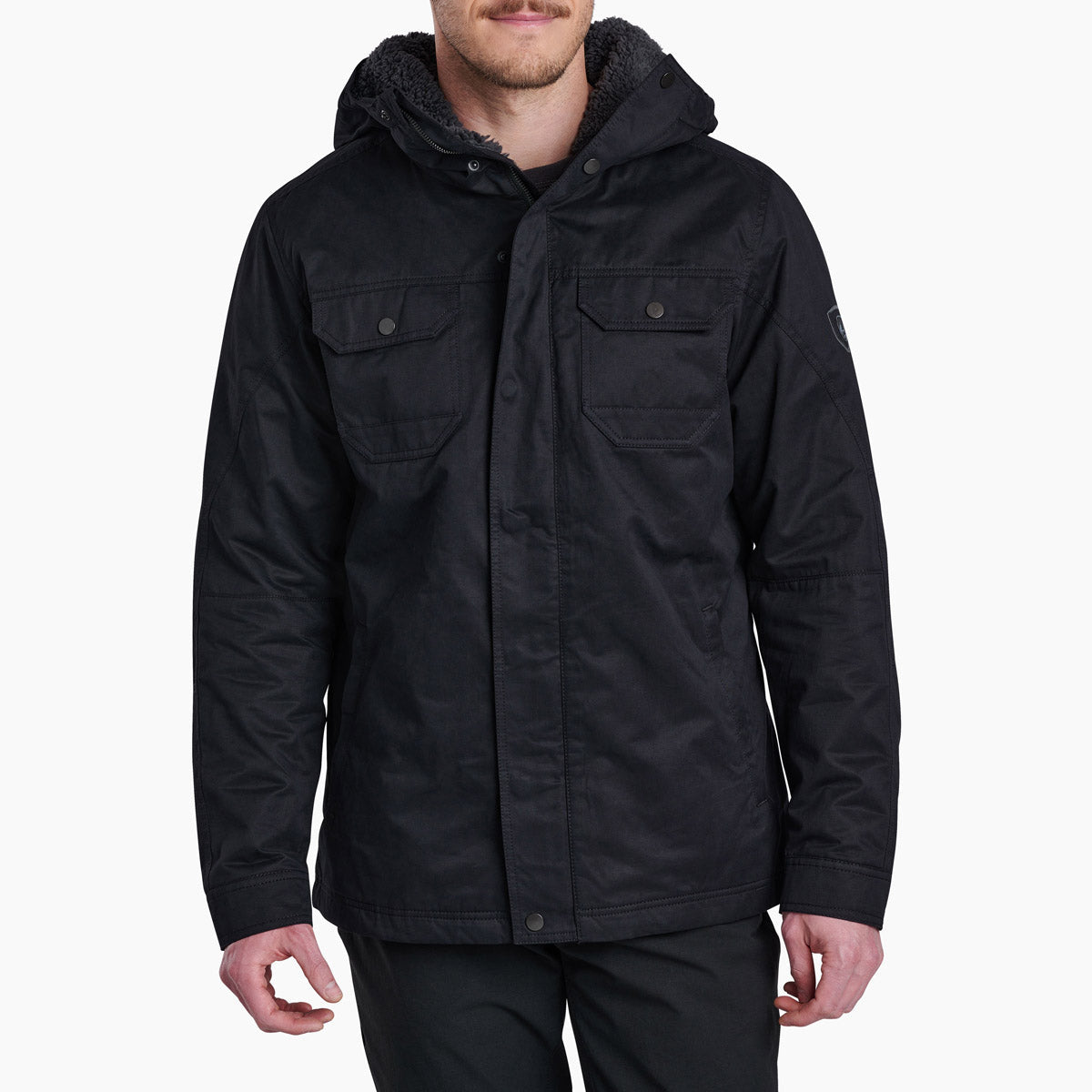 Kuhl Men's Kollusion Fleece Lined Jacket Blackout