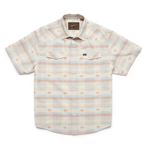 Howler Brothers Men's H Bar B Snapshirt EL Elliot Plaid: Cream / L