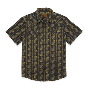 Howler Brothers Mens H Bar B Snapshirt Grampas Curtains: Antique Black