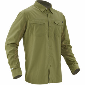 NRS M LS Guide Shirt Herb