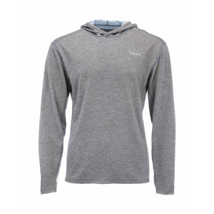 Simms Fishing Mens BugStopper Hoody 083 Steel Heather