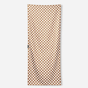 Nomadix Single Sided Print Check Coconut