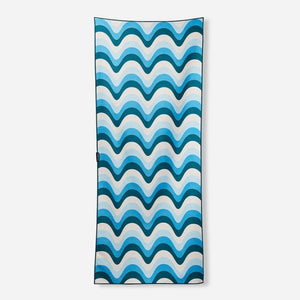 Nomadix Single Sided Print Wave Blue