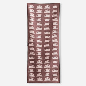 Nomadix Single Sided Print Sunshine Burgundy