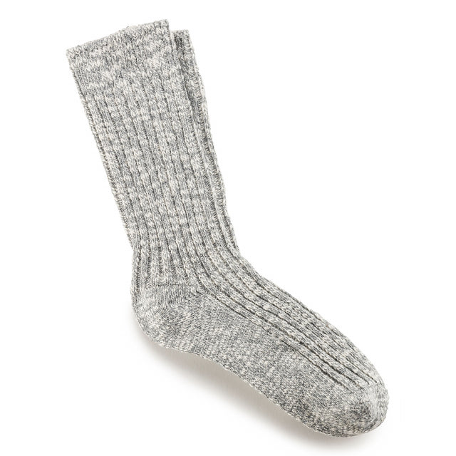 Birkenstock Cotton Slub Gray/White