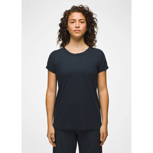 Prana Women's Cozy Up T-shirt Stormy Night Heather