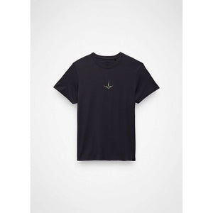 Prana Mens Heritage Graphic Short Sleeve Tee Shadow ogo / L