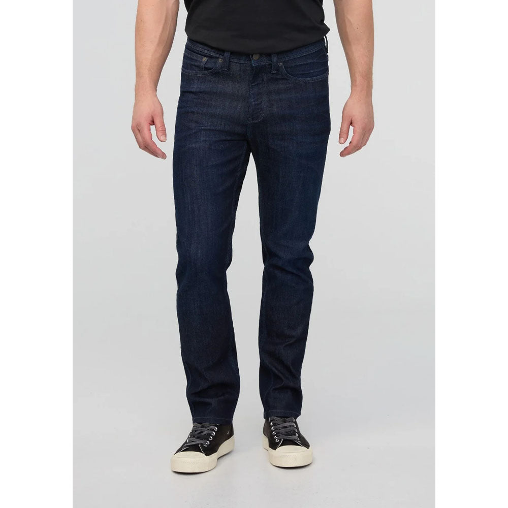 DU/ER Mens Performance Denim Slim Straight 32 Nightshade Blue