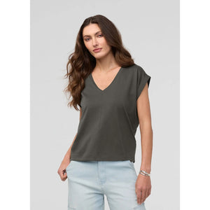 Women's PurePima Dolman V-Neck