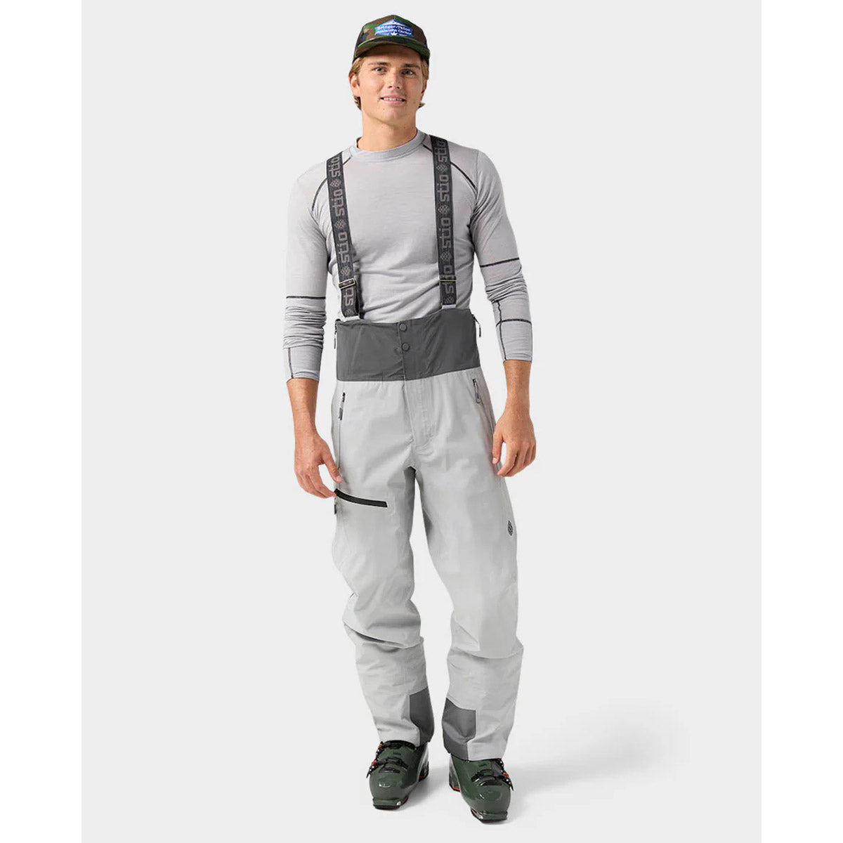 Stio Men's Environ Bib - Regular Alloy