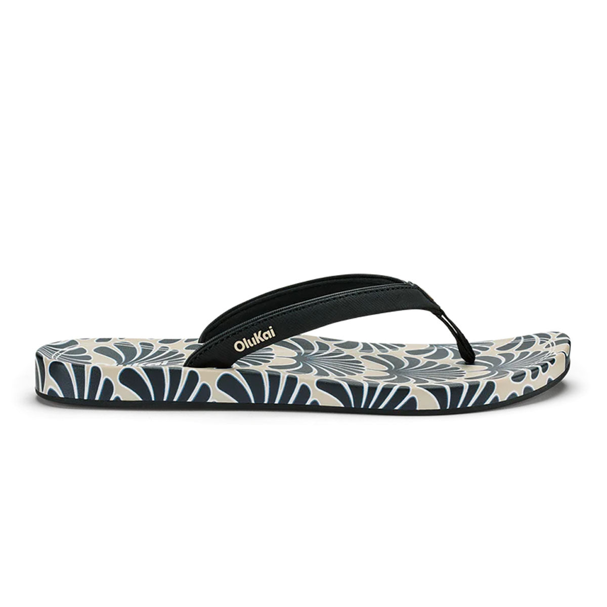 OluKai Womens Uiki Black/Pai