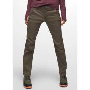 Prana Women's Halle Straight Pant - Regular Slate Green