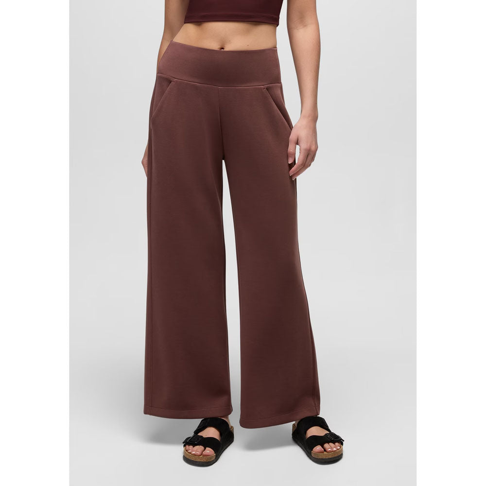 Prana Womens Shea Soft Wide Leg Pant Cacao