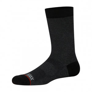 Saxx Underwear Co. M Whole Package Crew BH Black Heather / L