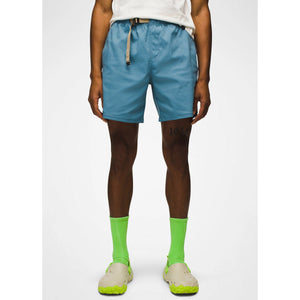 Prana Men's Stretch Zion Pull On Short - 7" High Tide