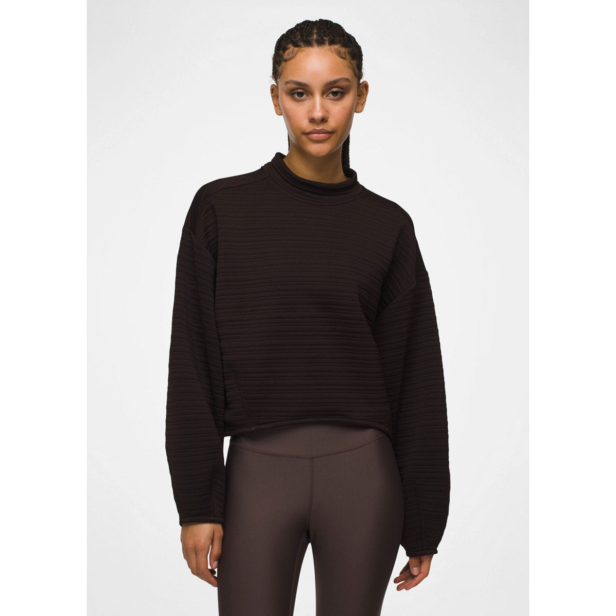Prana W Send Off Pullover Espresso