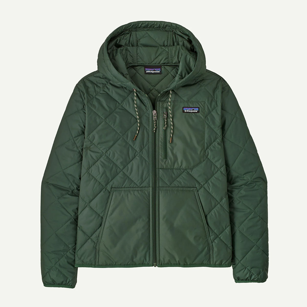 Women's Diamond Quilted Bomber Hoody