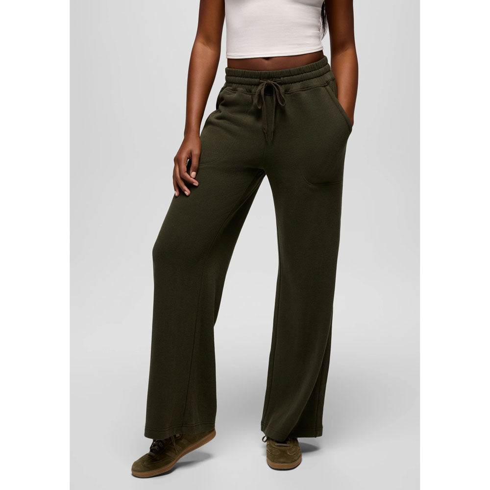 Prana Womens Cozy Up Wide Leg Pant Nori