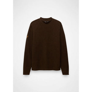 Prana Mens Heritage Snug Bug Crew Dark Roast