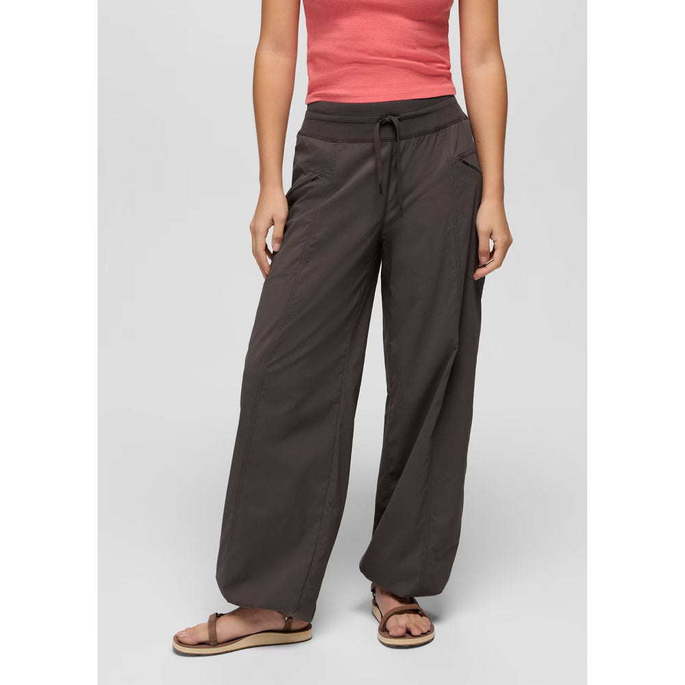 Prana Womens Koen Wide Leg Pant - Regular Basalt