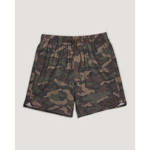 Free Fly Apparel Mens Lined Reverb Short - 7 719 Woodland Camo Print