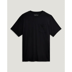 Free Fly Apparel Mens Bamboo Flex Pocket Tee 300 Black