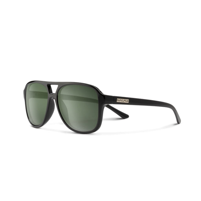Suncloud Sandy Black | Polar Gray Green