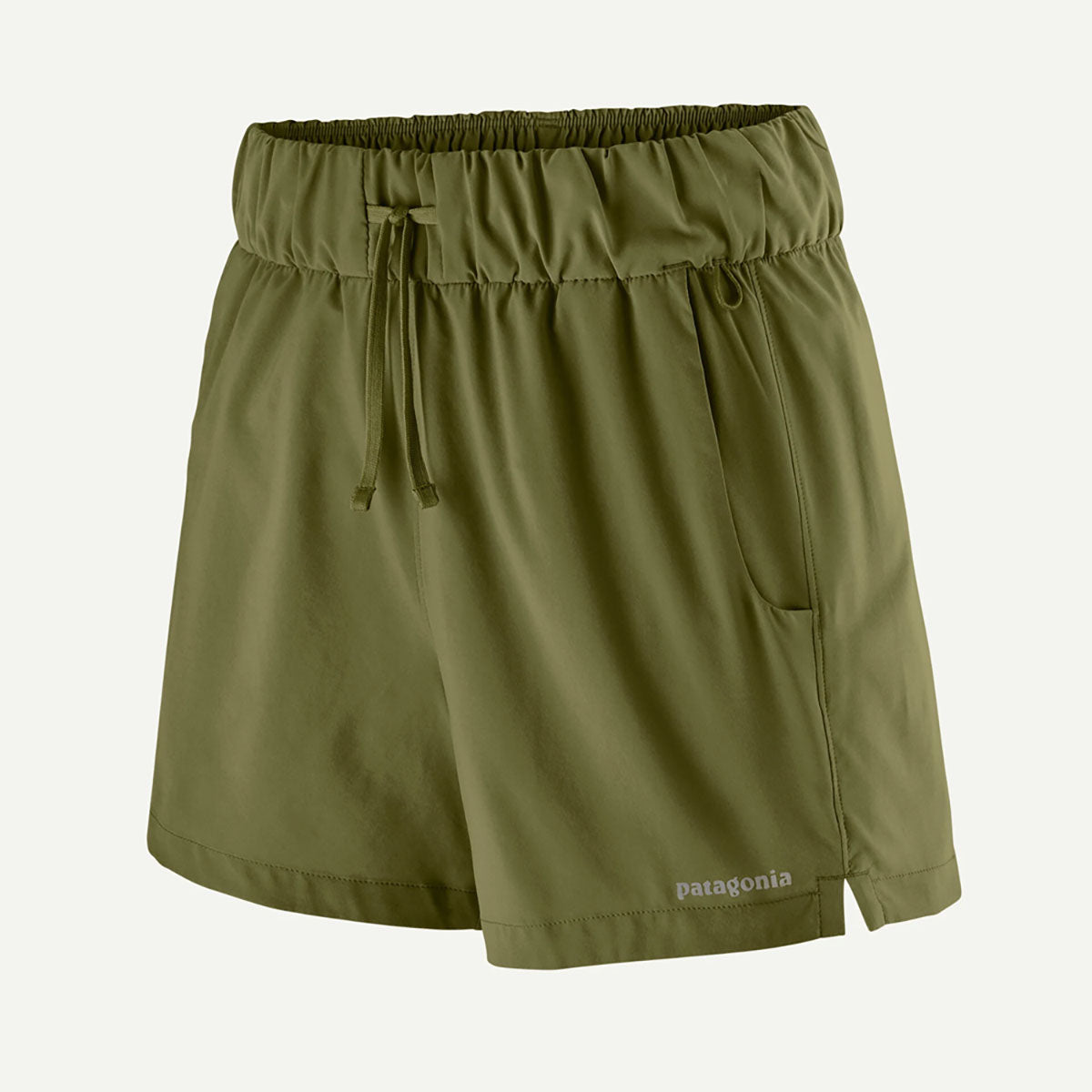 Patagonia Womens Terrebonne Trail Shorts Caper Green