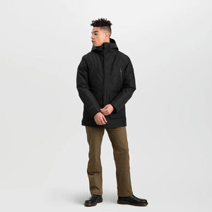 Outdoor Research Mens Stormcraft Down Parka Black